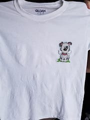 How to Cross Stitch onto a Garment